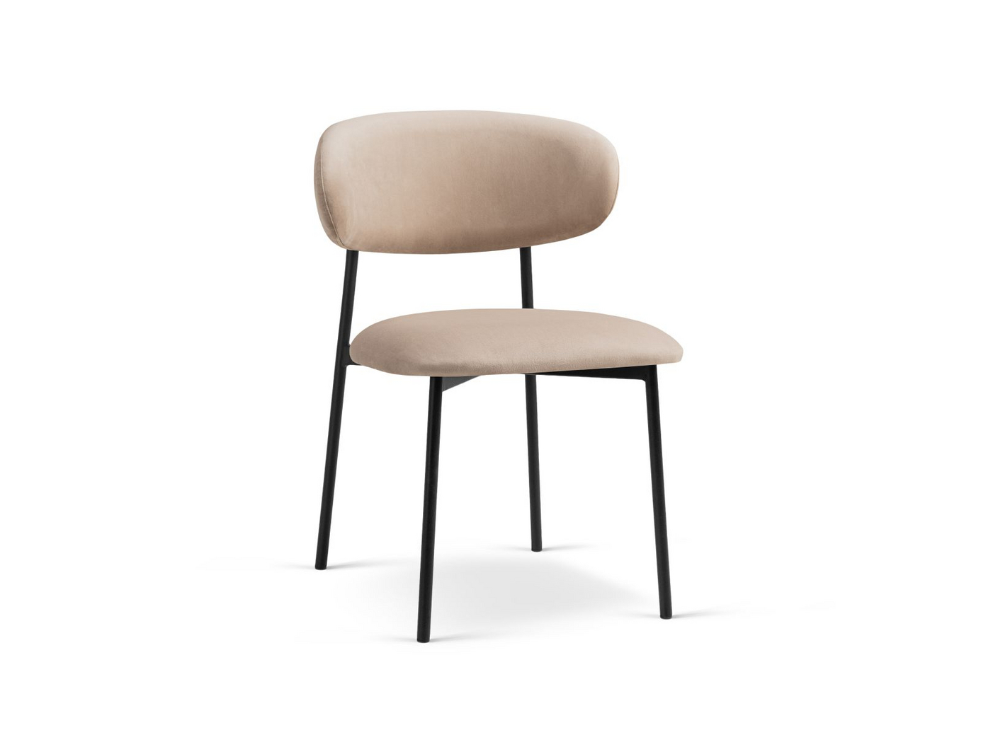 Cosmopolitan Design fløyelsstoler, 2 stk., 