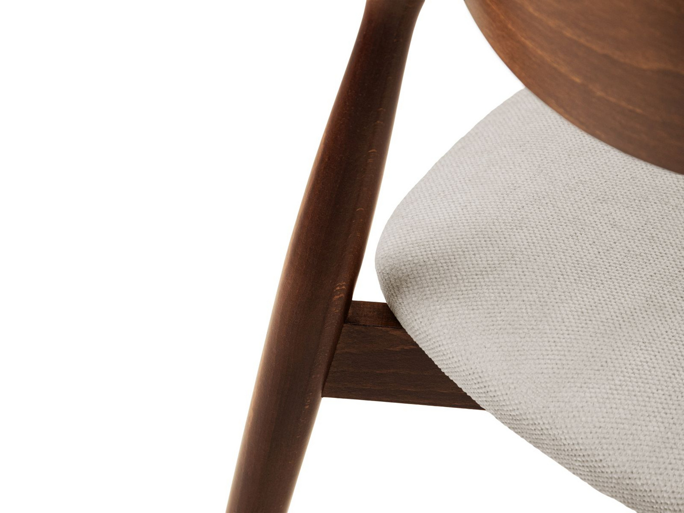 Cosmopolitan Design stoler, 2 stk., "Leon", 1-seter, 47,5 × 48 × 79 cm, Rebel, valnøttben