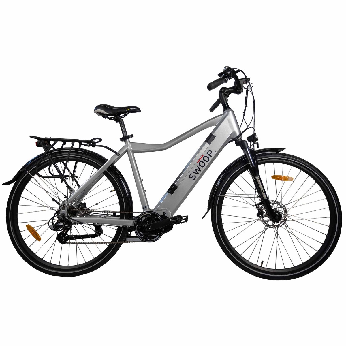 Swoop Elektrisk Hybrid Sykkel, Herre 28"