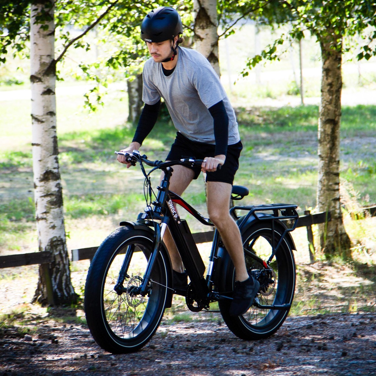 Swoop Elektrisk Fatbike, 26"
