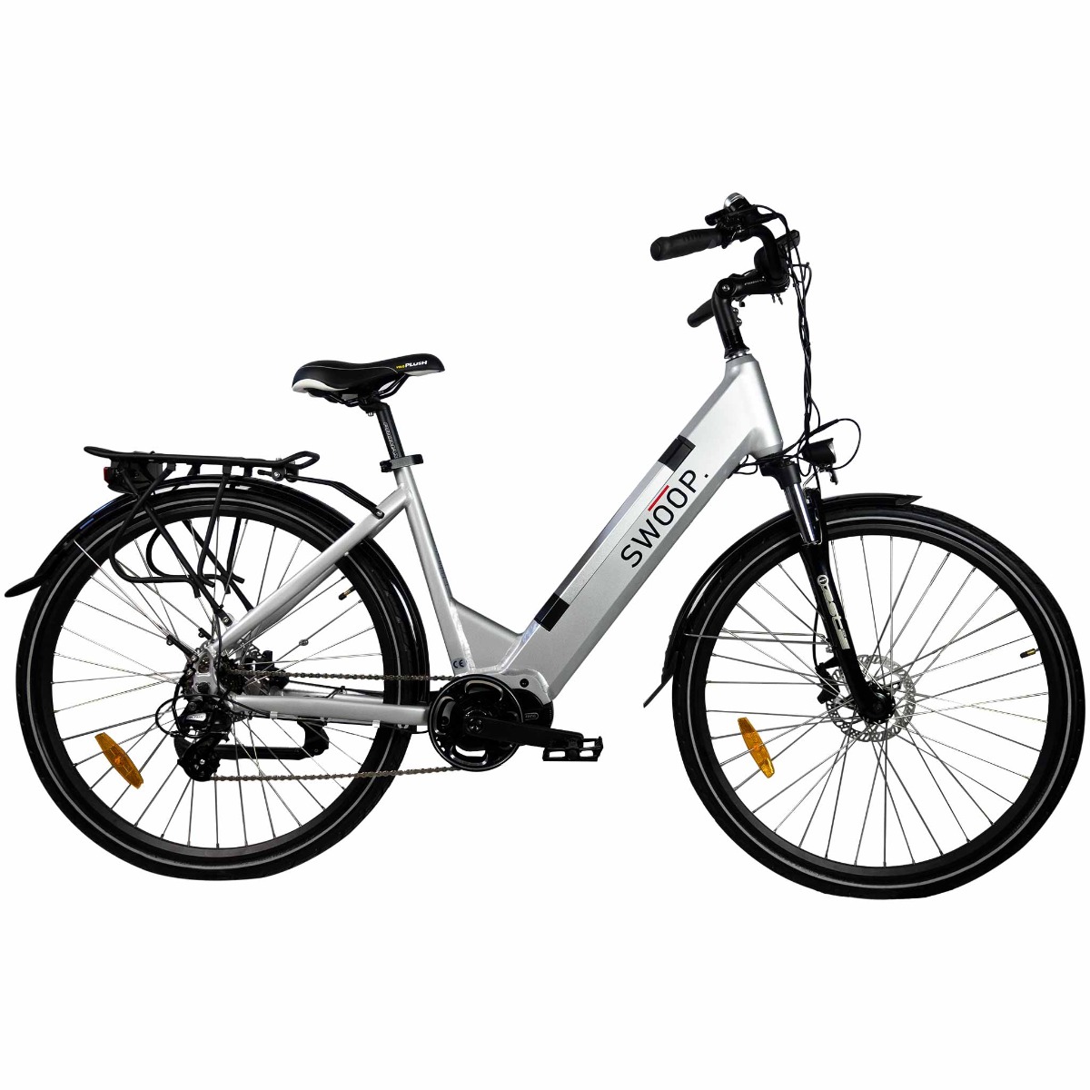 Swoop Elektrisk Hybrid Sykkel, dame 28"