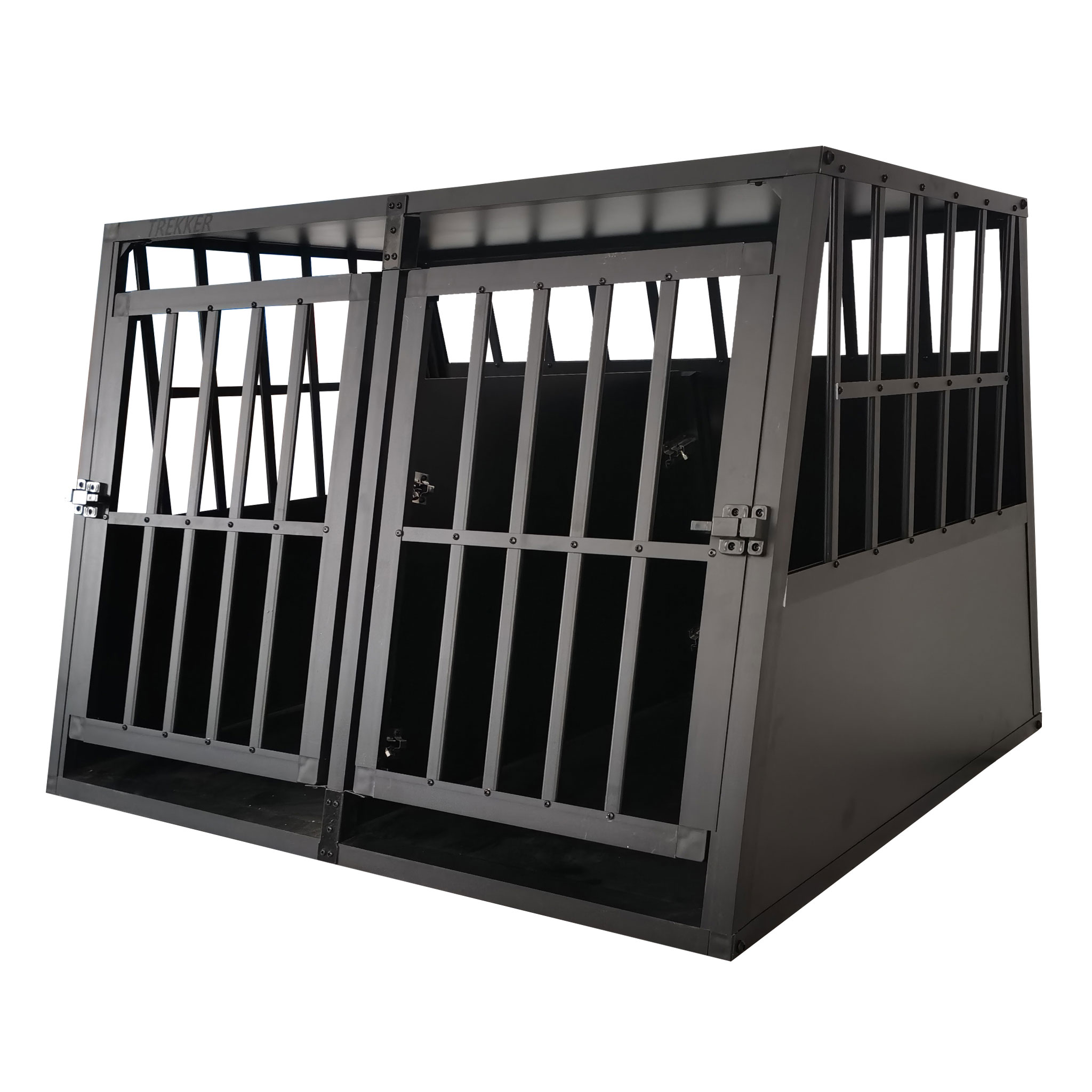 Trekker Hundebur XXL 104x90.5x69.5cm, Svart