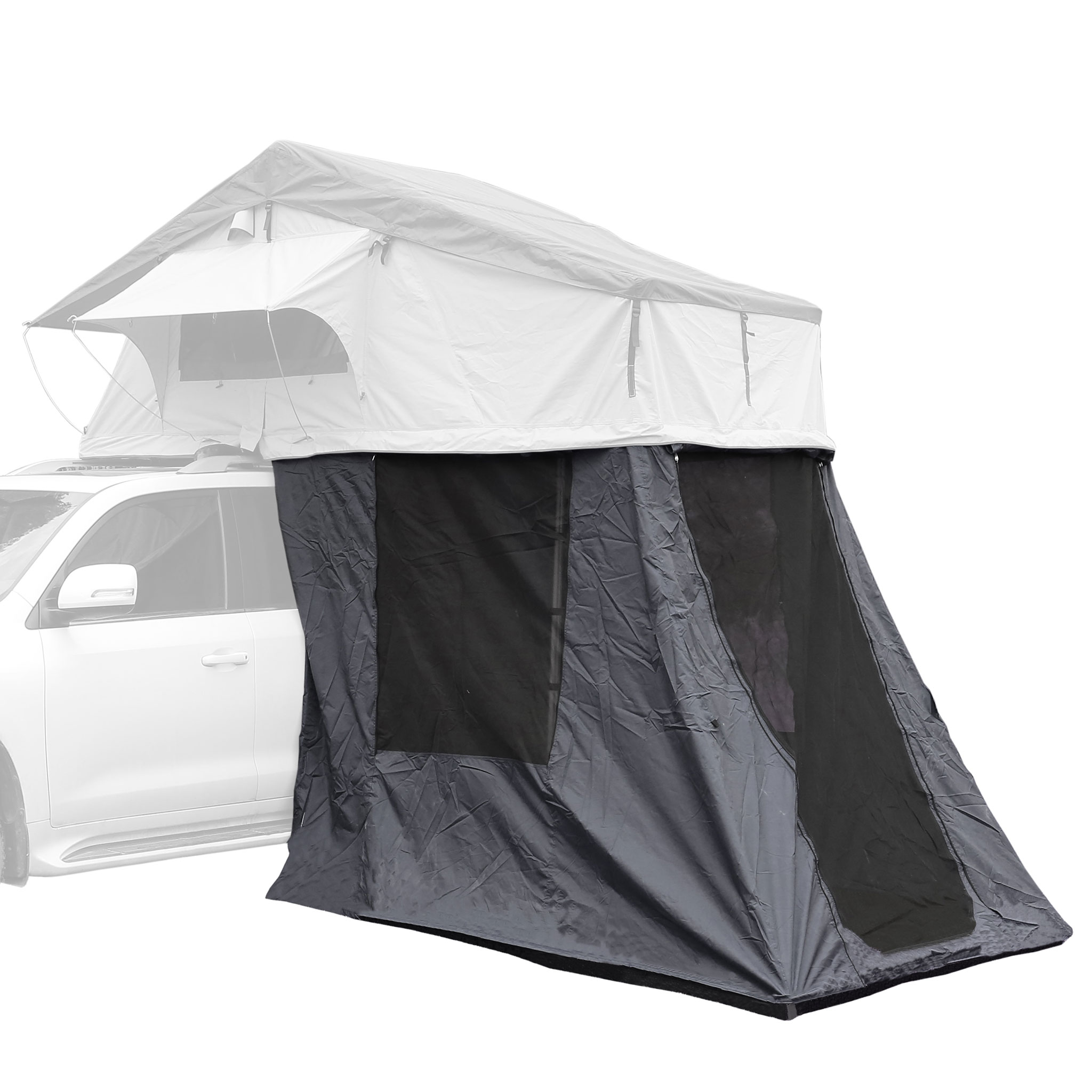 Trekker Anneksrom for Hytte L, Grå