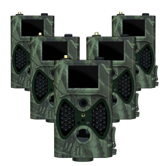 Trekker 5 x Viltkamera/Jaktkamera Sett Sender 2G