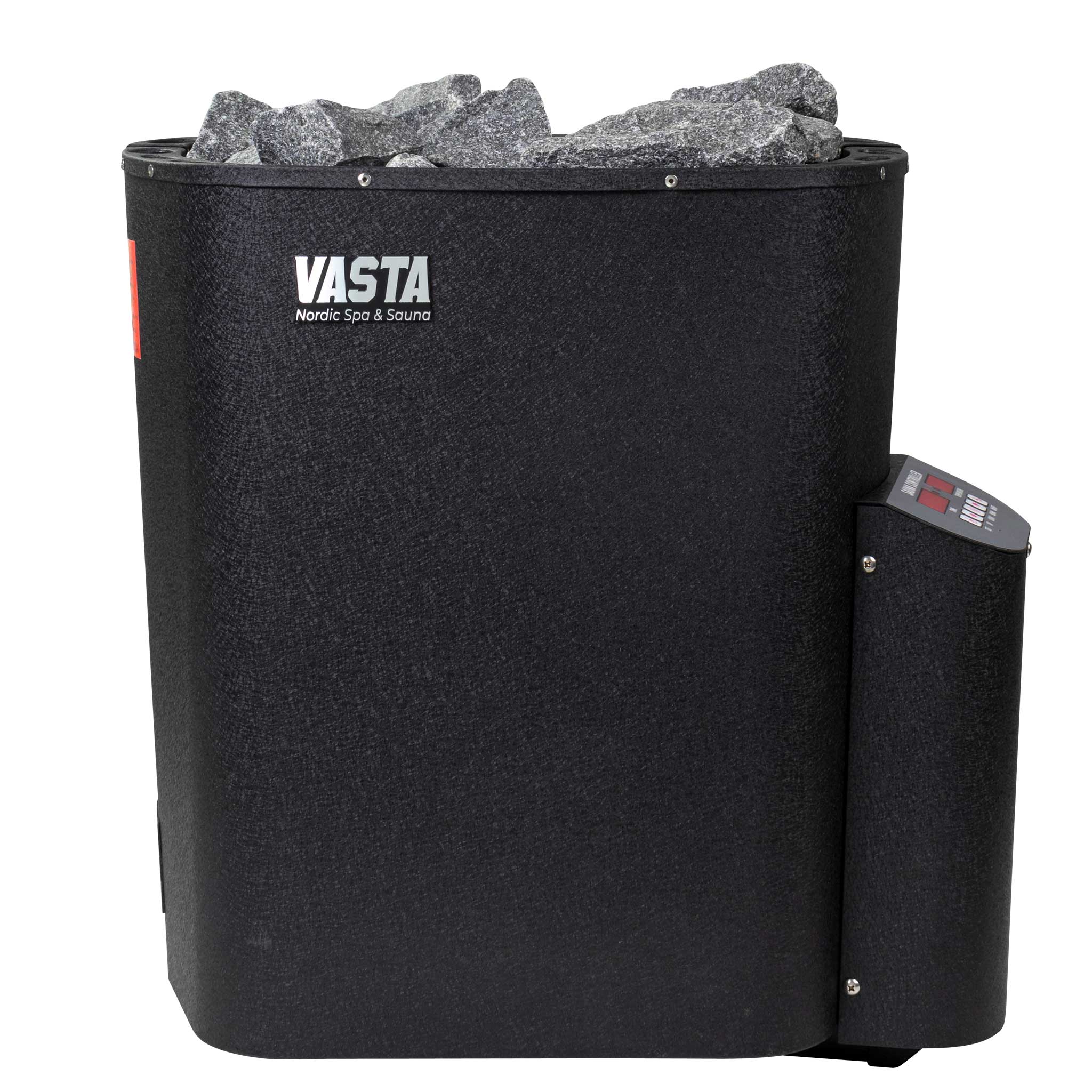 Vasta Elektrisk Badstuovn Blaze 8kw, fast kontroll, 7-12m3, svart
