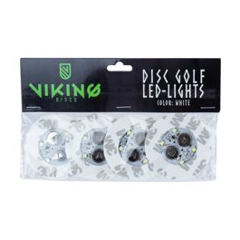 Viking Discs LED-lys for disker, hvit (4stk)