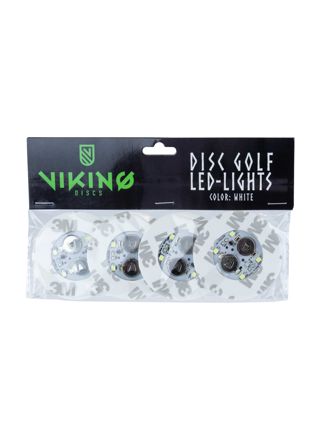 Viking Discs LED-lys for disker, hvit (4stk)